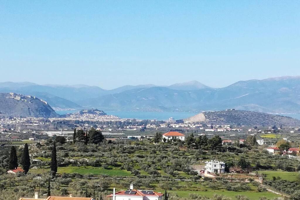Apartmán Nafplio, Hill With An Amazing View Exteriér fotografie